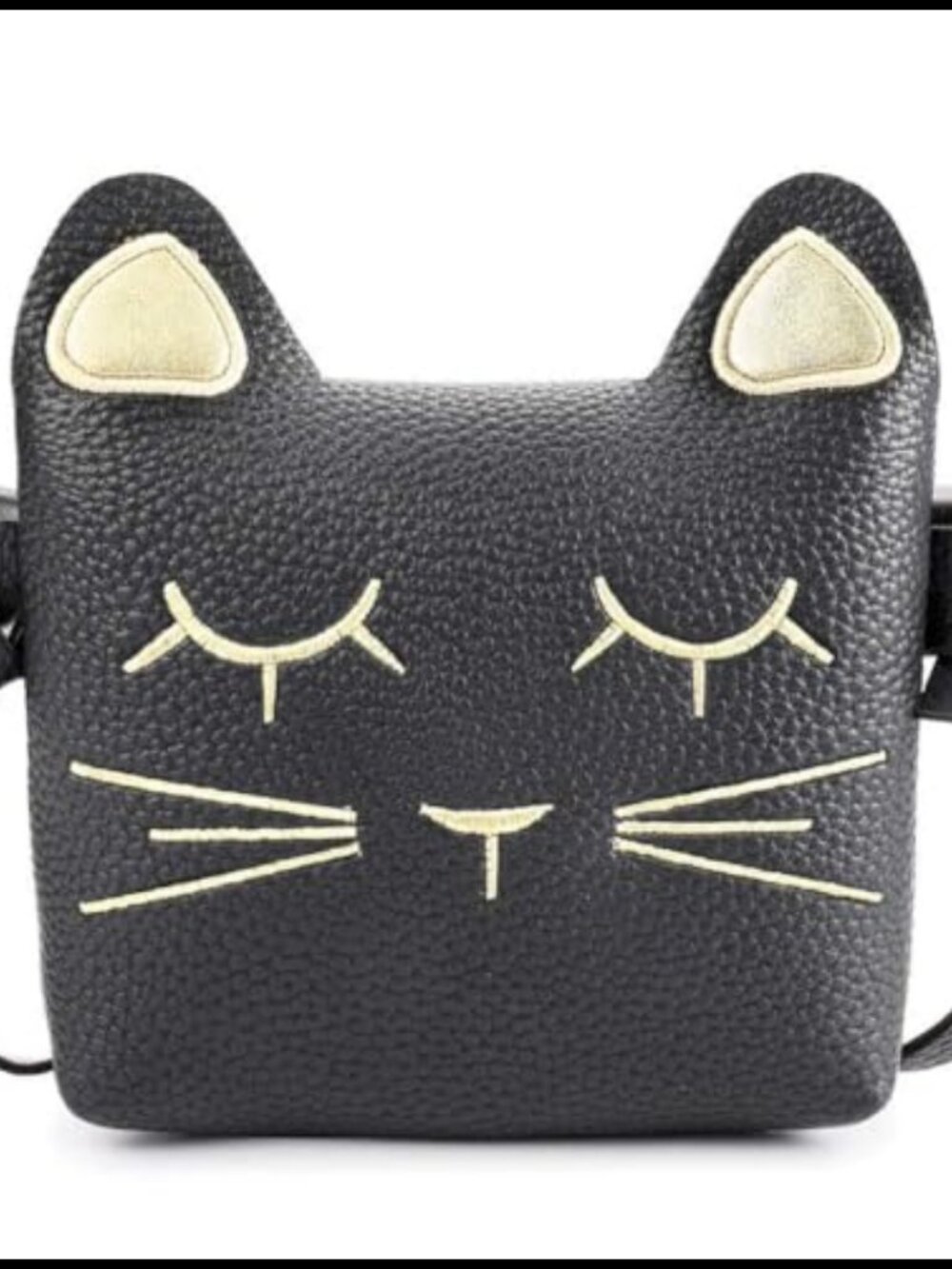Girls Cat Purse Toddler Crossbody Wallet Adjustable Strap